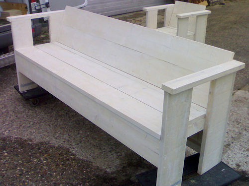 witte tuinbank witte tuinbank