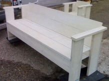 Tuinbank white