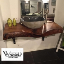 Washbasin, oak wood