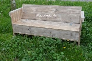 Scaffolding wooden bench + valve