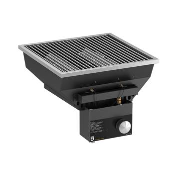 OneQ built-in gas barbecue