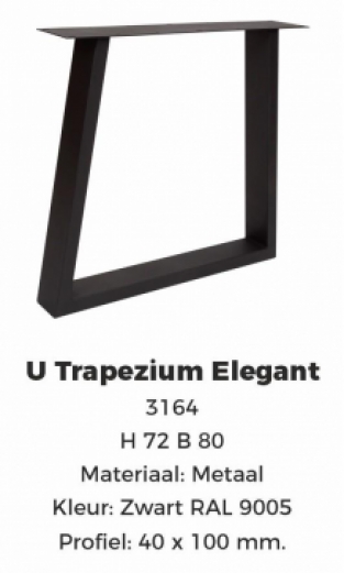 U - poot trapezium