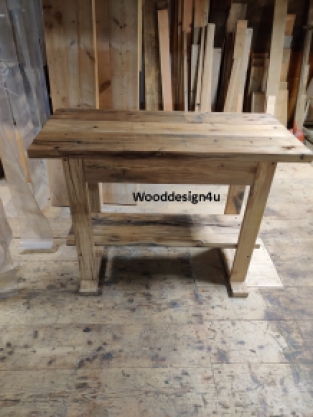 Old oak washbasin furniture