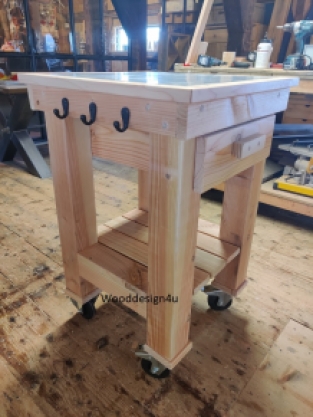 Small outdoorkitchen table