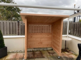 Douglas outdoor kitchen canopy