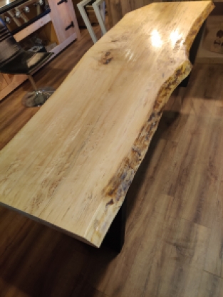 Poplar tabletop. 240x100x5