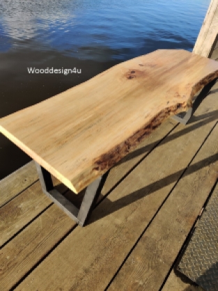 Tischplatte, Pappelholz