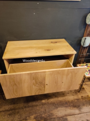 Rustic oak washbasin furniture