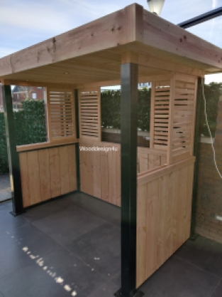 Douglas outdoor kitchen canopy