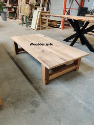 Old oak coffee table