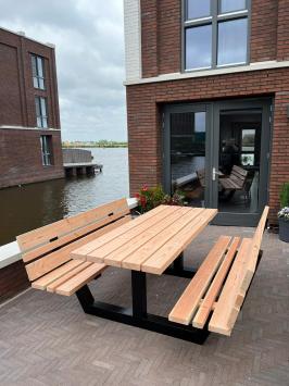 Pick-nick tafel, staal